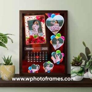 Love Calender Photo Frame Design 10