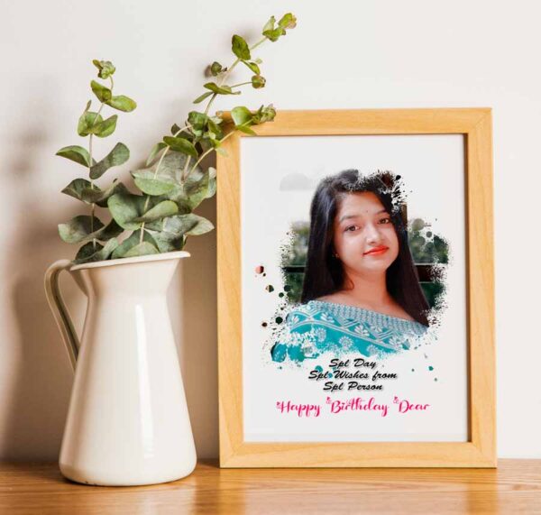 Happy Birthday Photo Frame