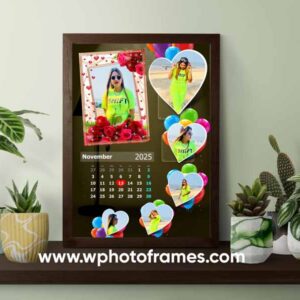 Love Calender Photo Frame Design 10