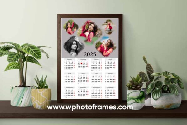 Personalised Photo Calender Design 5