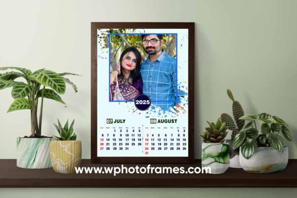 Calender Photo Frame Design 3