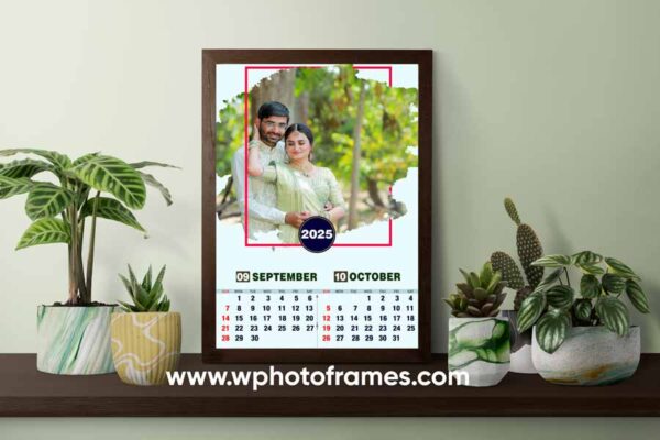 Calender Photo Frame Design 2