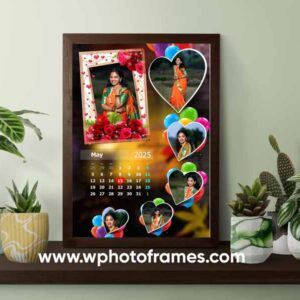 Love Calender Photo Frame Design 7