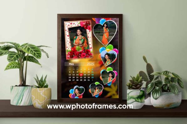 Love Calender Photo Frame Design 10 - Image 8
