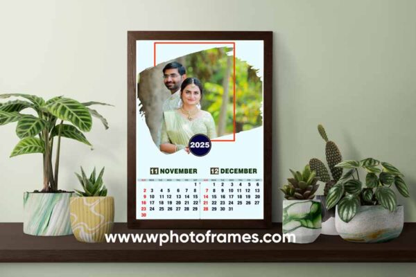 Calender Photo Frame Design 1