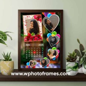 Love Calender Photo Frame Design 5